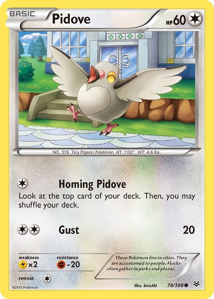Image for Pidove (XY - Roaring Skies) (78/108) - Pokemon