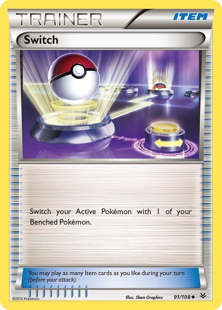 Image for Switch (XY - Roaring Skies) (91/108) - Pokemon