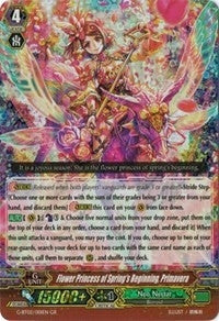 Image for Flower Princess of Spring's Beginning, Primavera (G-BT02: Soaring Ascent of Gale & Blossom) (G-BT02/001EN) - Cardfight Vanguard
