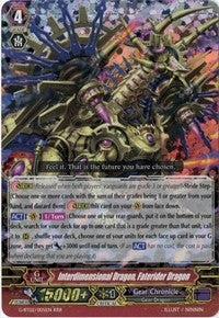 Image for Interdimensional Dragon, Faterider Dragon (G-BT02: Soaring Ascent of Gale & Blossom) (G-BT02/005EN) - Cardfight Vanguard