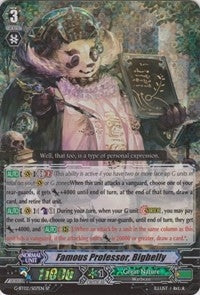 Image for Famous Professor, Bigbelly (SP) (G-BT02: Soaring Ascent of Gale & Blossom) (G-BT02/S07EN) - Cardfight Vanguard