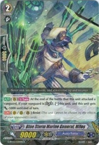 Image for Blue Storm Marine General, Milos (G-BT02: Soaring Ascent of Gale & Blossom) (G-BT02/030EN) - Cardfight Vanguard