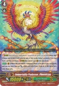 Image for Immortality Professor, Phoeniciax (G-BT02: Soaring Ascent of Gale & Blossom) (G-BT02/033EN) - Cardfight Vanguard