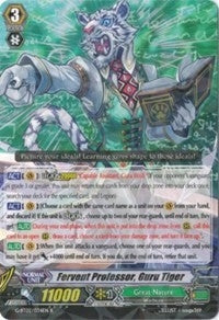 Image for Fervent Professor, Guru Tiger (G-BT02: Soaring Ascent of Gale & Blossom) (G-BT02/034EN) - Cardfight Vanguard
