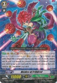 Image for Maiden of Frilldrod (G-BT02: Soaring Ascent of Gale & Blossom) (G-BT02/039EN) - Cardfight Vanguard
