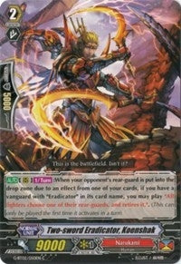 Image for Two-sword Eradicator, Koenshak (G-BT02: Soaring Ascent of Gale & Blossom) (G-BT02/050EN) - Cardfight Vanguard