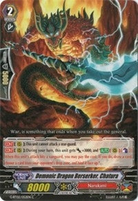 Image for Demonic Dragon Berserker, Chatura (G-BT02: Soaring Ascent of Gale & Blossom) (G-BT02/052EN) - Cardfight Vanguard
