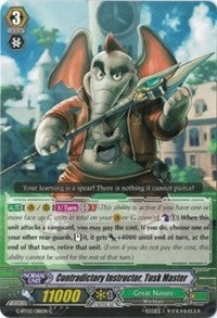 Image for Contradictory Instructor, Tusk Master (G-BT02: Soaring Ascent of Gale & Blossom) (G-BT02/081EN) - Cardfight Vanguard