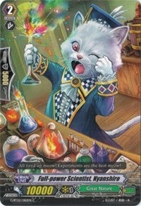 Image for Full-power Scientist, Nyanshiro (G-BT02: Soaring Ascent of Gale & Blossom) (G-BT02/082EN) - Cardfight Vanguard