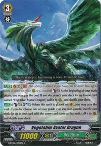 Image for Vegetable Avatar Dragon (G-BT02: Soaring Ascent of Gale & Blossom) (G-BT02/093EN) - Cardfight Vanguard