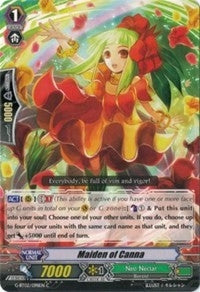 Image for Maiden of Canna (G-BT02: Soaring Ascent of Gale & Blossom) (G-BT02/098EN) - Cardfight Vanguard