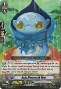 Image for Rain Elemental, Tear (G-BT02: Soaring Ascent of Gale & Blossom) (G-BT02/103EN) - Cardfight Vanguard