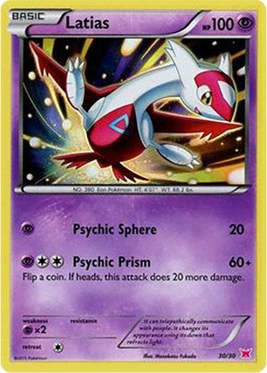 Image for Latias (#30 Holo) (XY Trainer Kit: Latias & Latios) (30/30) - Pokemon