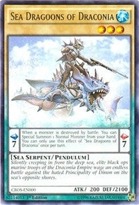 Image for Sea Dragoons of Draconia (Crossed Souls) (CROS-EN000) - YuGiOh