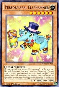Image for Performapal Elephammer (Crossed Souls) (CROS-EN002) - YuGiOh