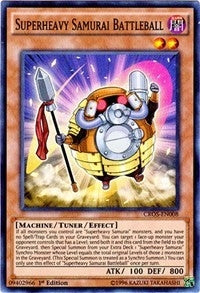 Image for Superheavy Samurai Battleball (Crossed Souls) (CROS-EN008) - YuGiOh