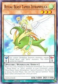 Image for Ritual Beast Tamer Zeframpilica (Crossed Souls) (CROS-EN028) - YuGiOh