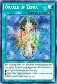 Image for Oracle of Zefra (Crossed Souls) (CROS-EN060) - YuGiOh