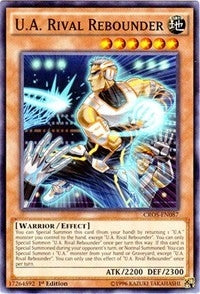 Image for U.A. Rival Rebounder (Crossed Souls) (CROS-EN087) - YuGiOh