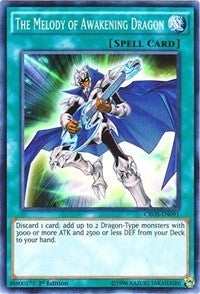 Image for The Melody of Awakening Dragon (Crossed Souls) (CROS-EN091) - YuGiOh