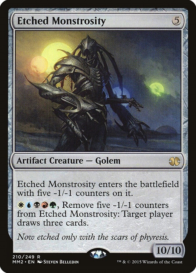 Image for Etched Monstrosity (Modern Masters 2015) (210) - Magic: The Gathering