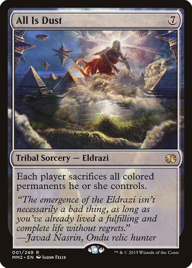 Image for All Is Dust (Modern Masters 2015) (1) - Magic: The Gathering