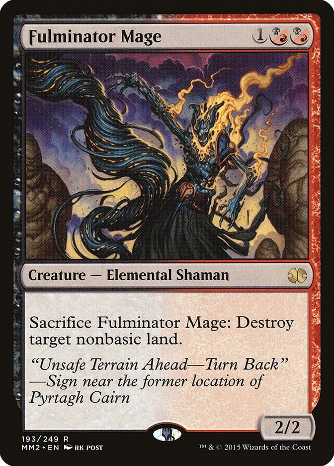 Image for Fulminator Mage (Modern Masters 2015) (193) - Magic: The Gathering