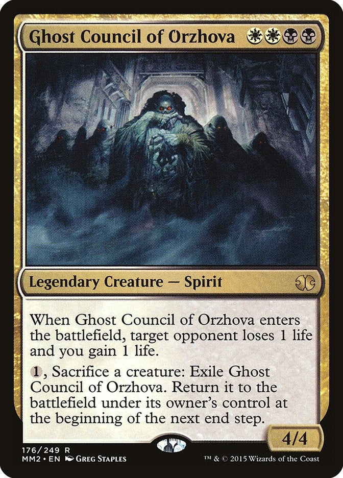 Image for Ghost Council of Orzhova (Modern Masters 2015) (176) - Magic: The Gathering
