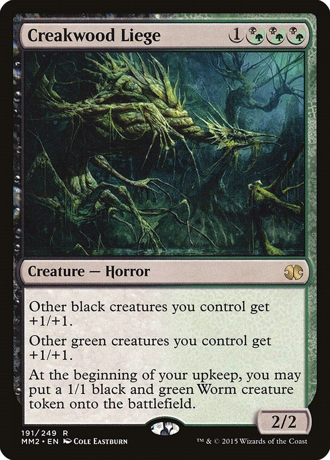 Image for Creakwood Liege (Modern Masters 2015) (191) - Magic: The Gathering