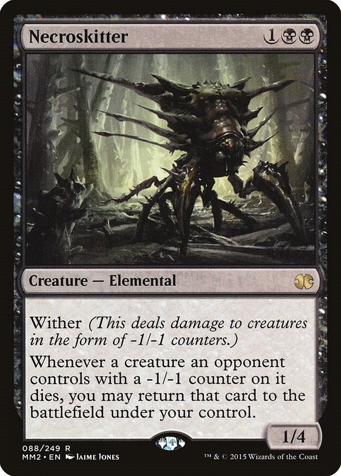 Image for Necroskitter (Modern Masters 2015) (88) - Magic: The Gathering