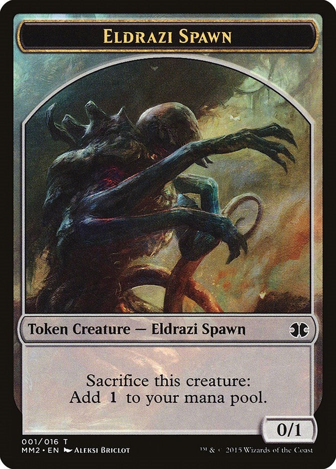 Image for Eldrazi Spawn Token (001) (Modern Masters 2015) (1) - Magic: The Gathering