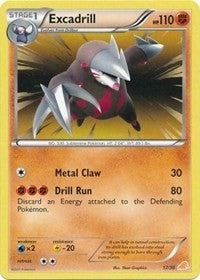Image for Excadrill (#17 Non-Holo) (BW Trainer Kit: Excadrill & Zoroark) (17/30) - Pokemon