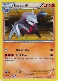 Image for Excadrill (#30 Holo) (BW Trainer Kit: Excadrill & Zoroark) (30/30) - Pokemon