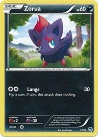 Image for Zorua (#13) (BW Trainer Kit: Excadrill & Zoroark) (13/30) - Pokemon