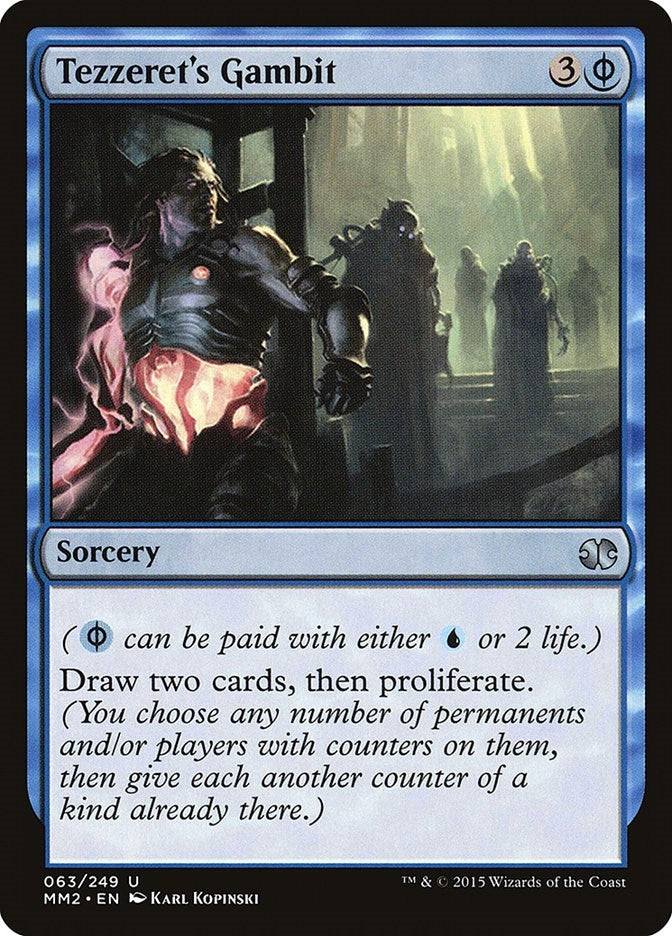 Image for Tezzeret's Gambit (Modern Masters 2015) (63) - Magic: The Gathering