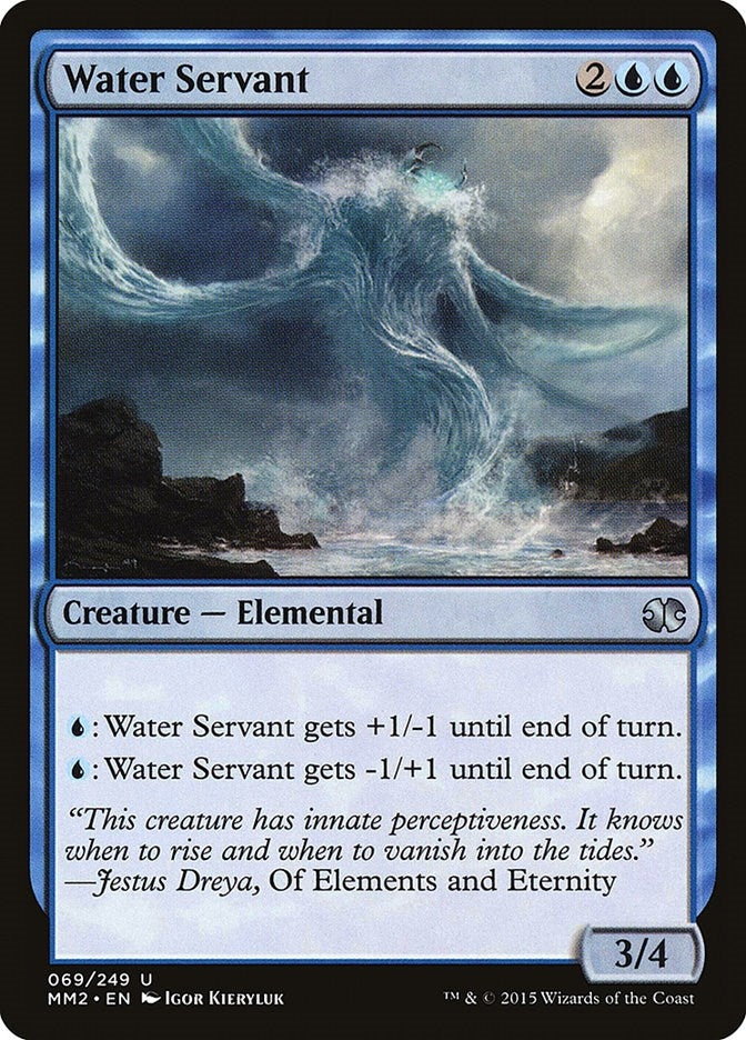 Image for Water Servant (Modern Masters 2015) (69) - Magic: The Gathering
