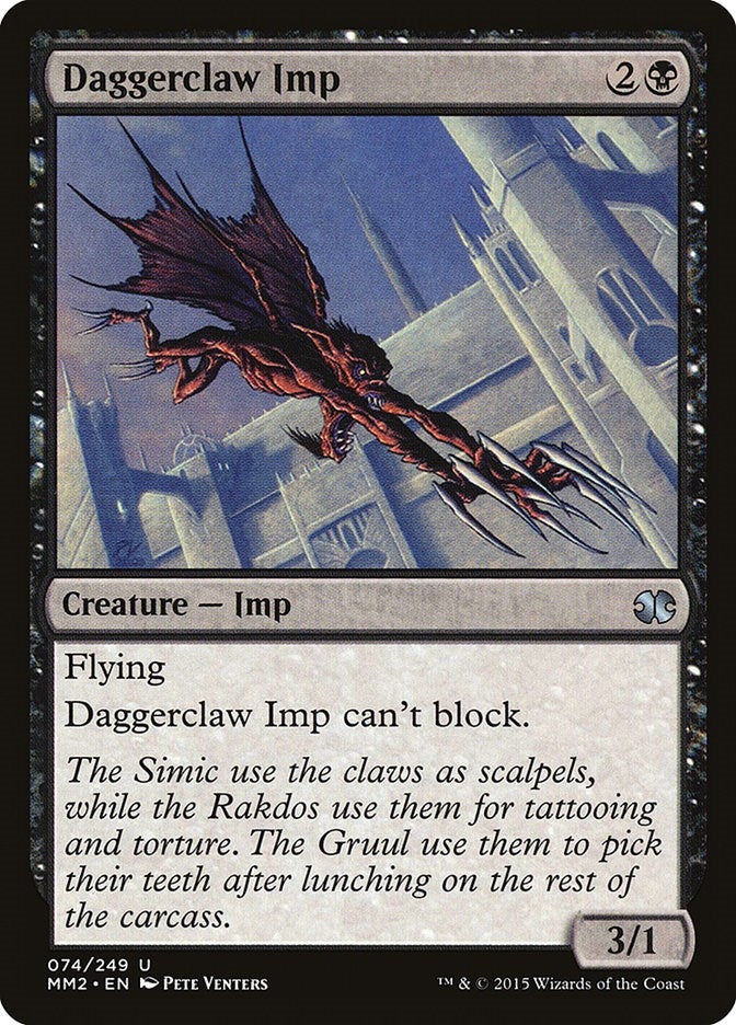 Image for Daggerclaw Imp (Modern Masters 2015) (74) - Magic: The Gathering