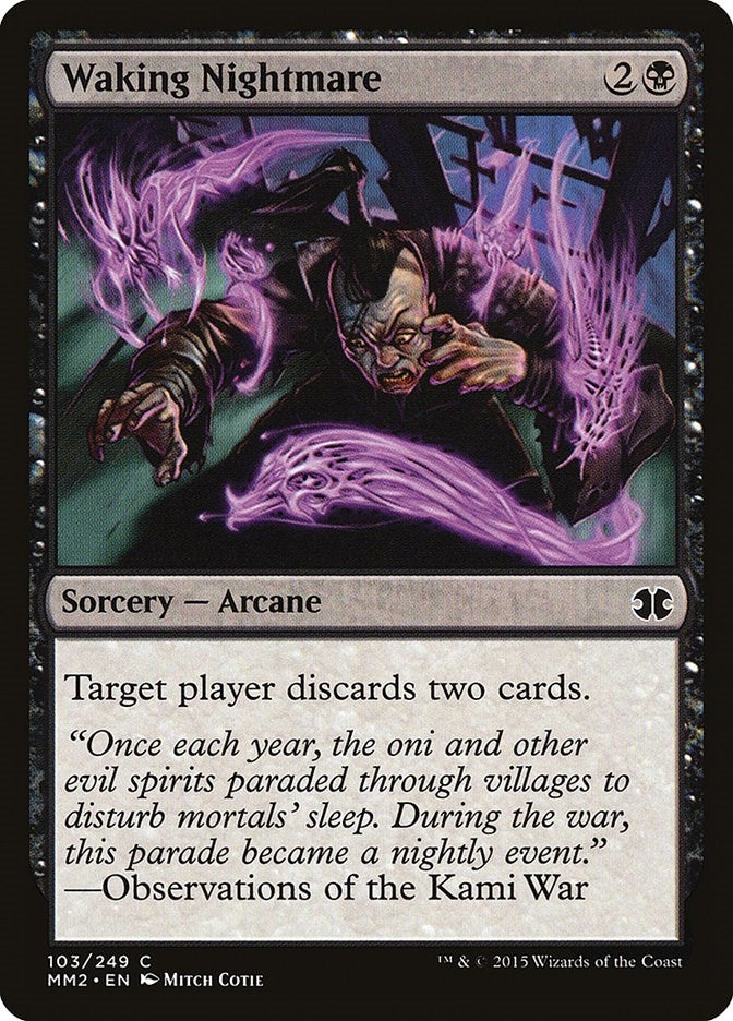 Image for Waking Nightmare (Modern Masters 2015) (103) - Magic: The Gathering