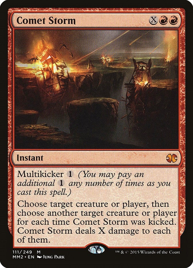 Image for Comet Storm (Modern Masters 2015) (111) - Magic: The Gathering