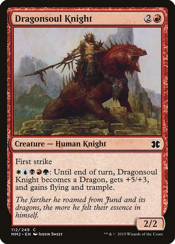 Image for Dragonsoul Knight (Modern Masters 2015) (112) - Magic: The Gathering