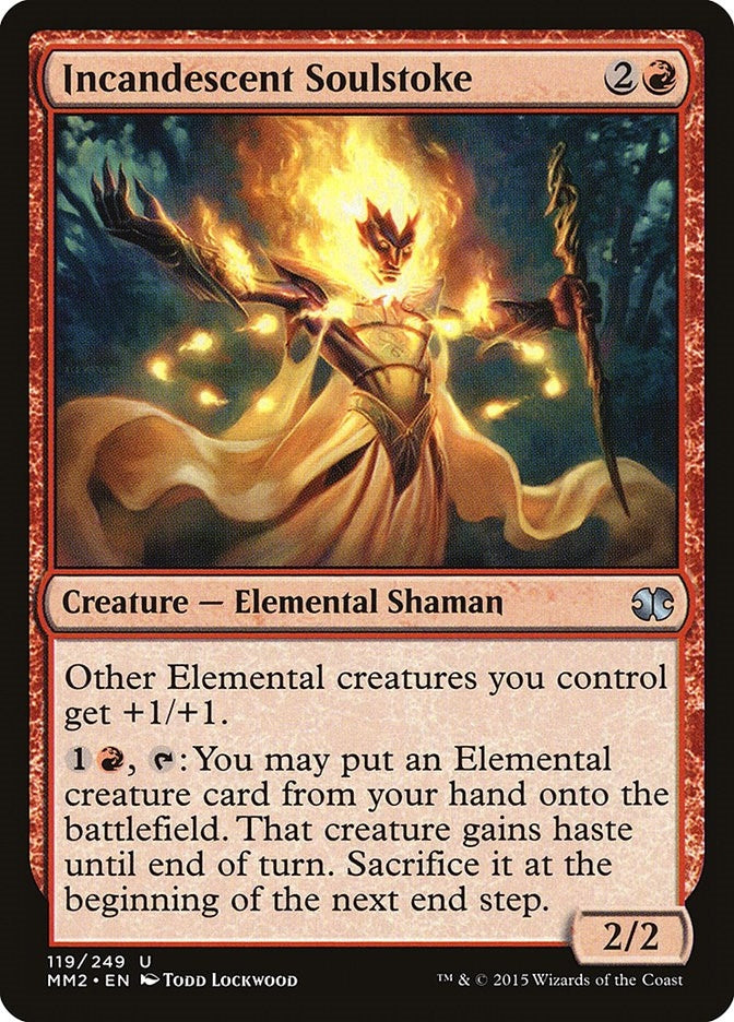 Image for Incandescent Soulstoke (Modern Masters 2015) (119) - Magic: The Gathering