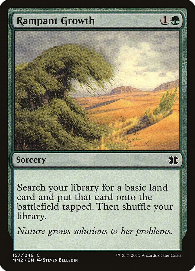 Image for Rampant Growth (Modern Masters 2015) (157) - Magic: The Gathering