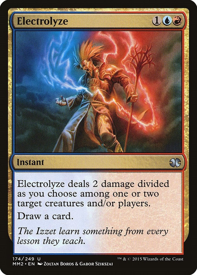 Image for Electrolyze (Modern Masters 2015) (174) - Magic: The Gathering
