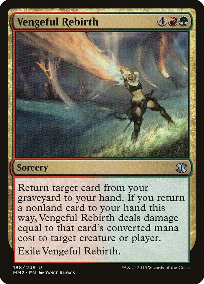 Image for Vengeful Rebirth (Modern Masters 2015) (188) - Magic: The Gathering