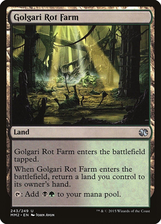Image for Golgari Rot Farm (Modern Masters 2015) (243) - Magic: The Gathering