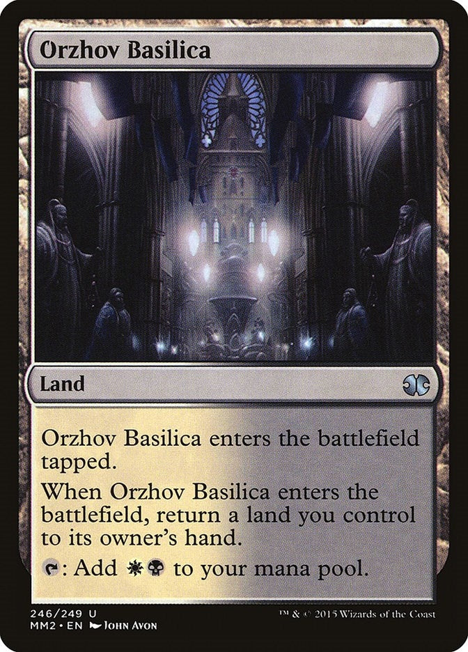 Image for Orzhov Basilica (Modern Masters 2015) (246) - Magic: The Gathering