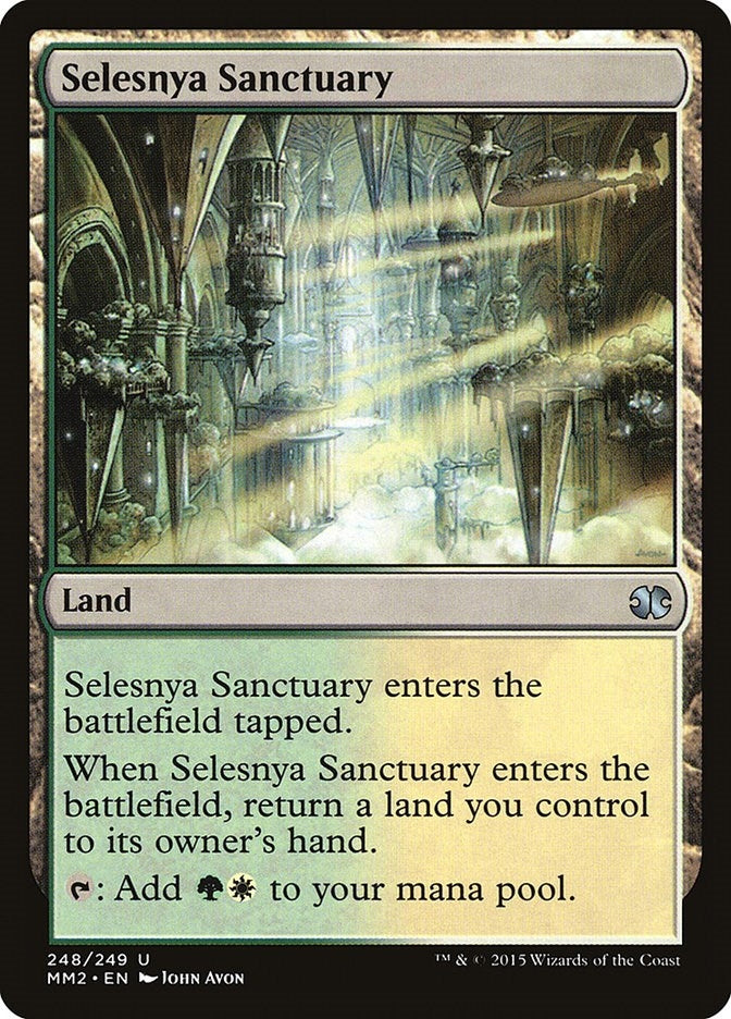 Image for Selesnya Sanctuary (Modern Masters 2015) (248) - Magic: The Gathering