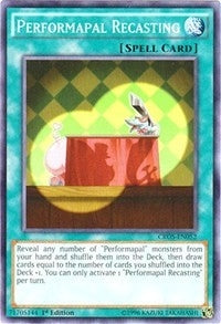 Image for Performapal Recasting (Crossed Souls) (CROS-EN052) - YuGiOh