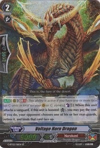Image for Voltage Horn Dragon (SP) (G-BT02: Soaring Ascent of Gale & Blossom) (G-BT02/S11EN) - Cardfight Vanguard