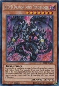 Image for D/D/D Dragon King Pendragon (Starter Deck: Dark Legion) (YS15-ENL00) - YuGiOh
